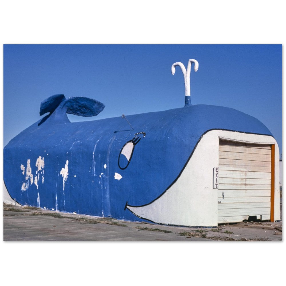 Poster - The Whale Car Wash, Oklahoma City (1979) John Margolies