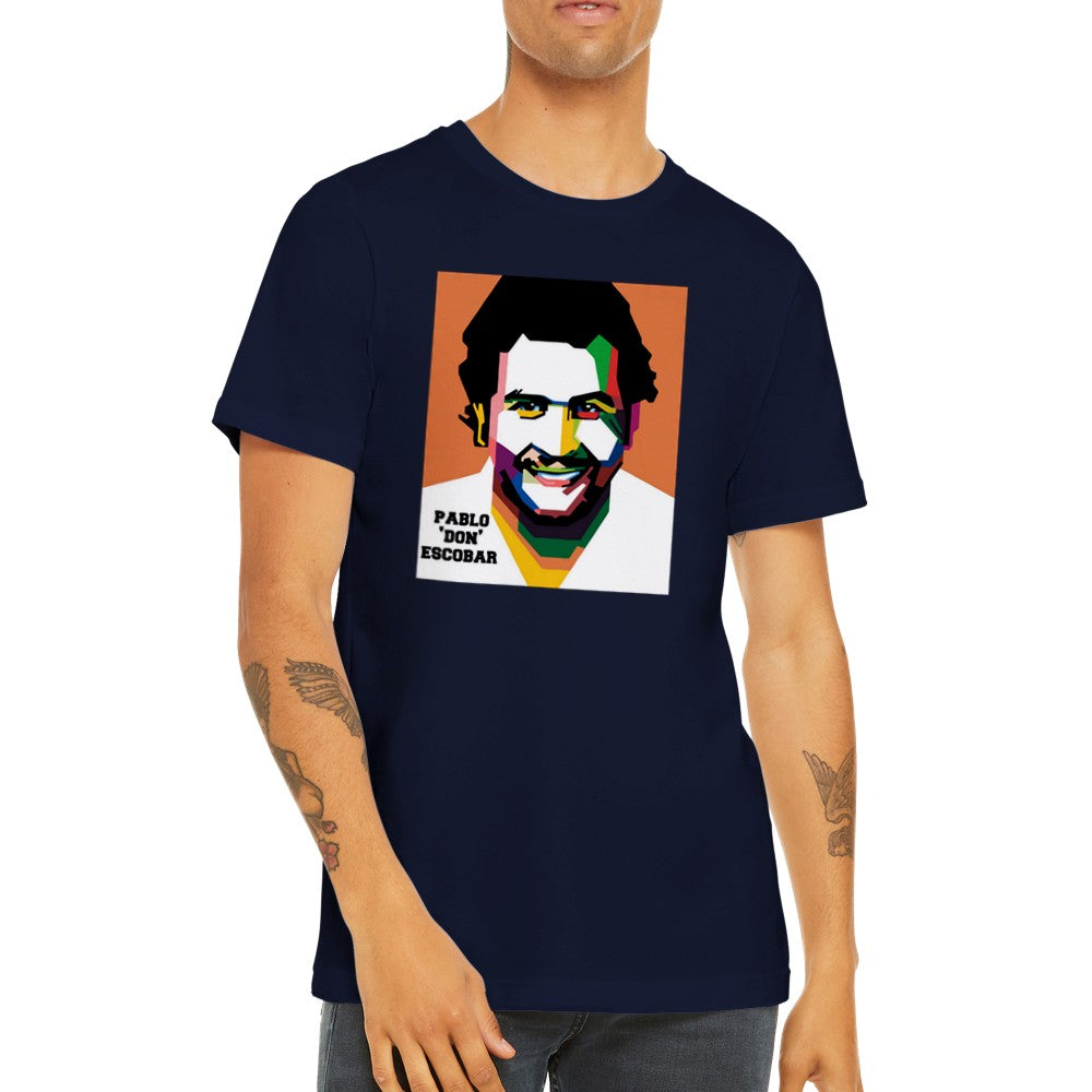 T-shirt Med Print - Escobar Artwork - Don Escobar Premium Unisex T-shirt