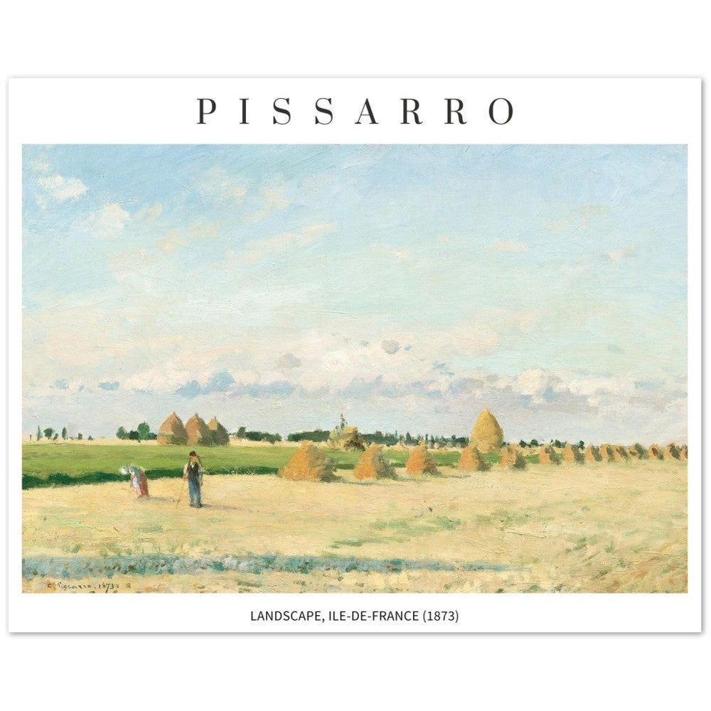 Plakat - Camille Pissarro Ile de France