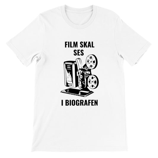 Lustige Film T-Shirts - Filme müssen im Kino gesehen werden - Premium Unisex T-Shirt 