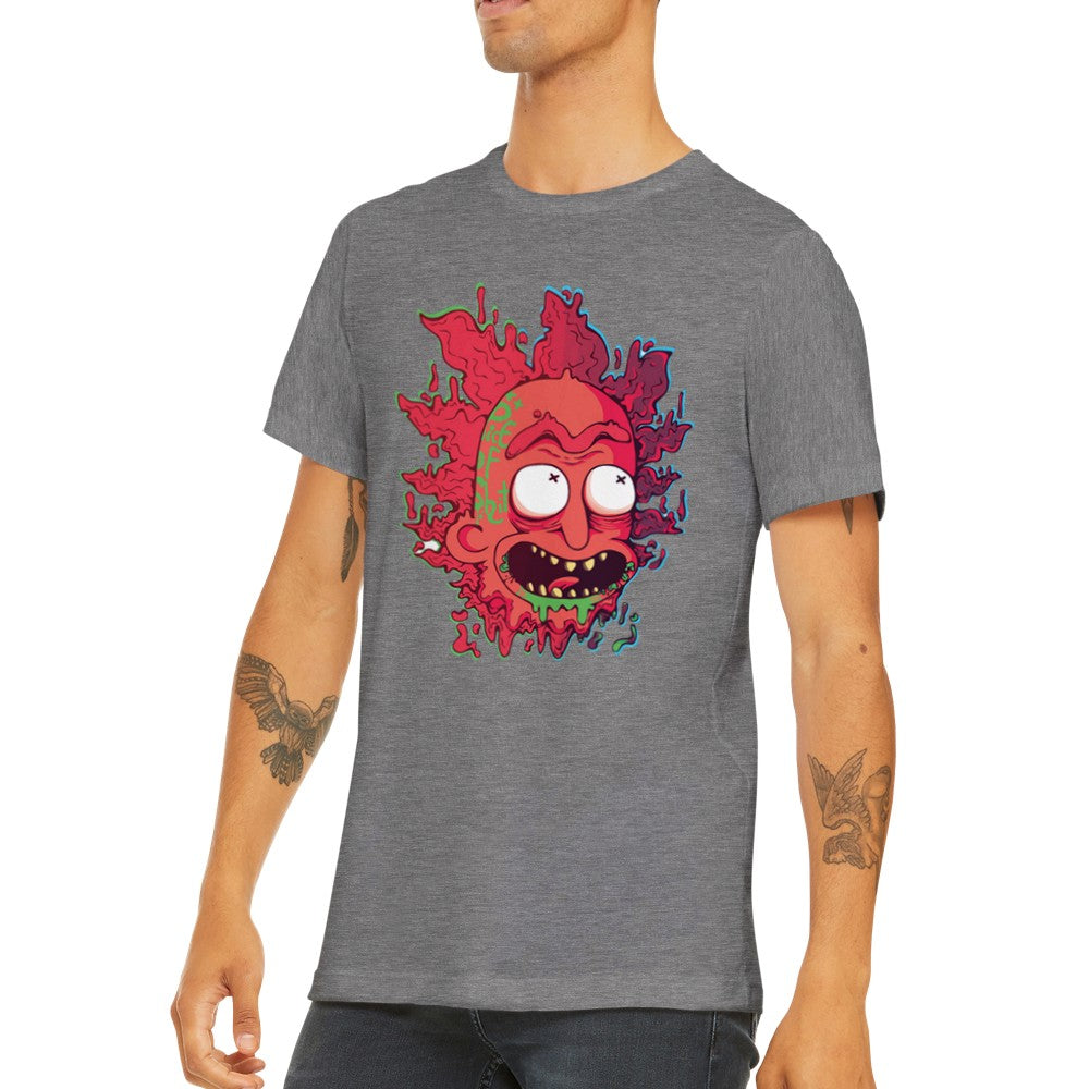 T-shirt - Rick Artwork - Crazy Rick Piece of Premium Unisex T-shirt