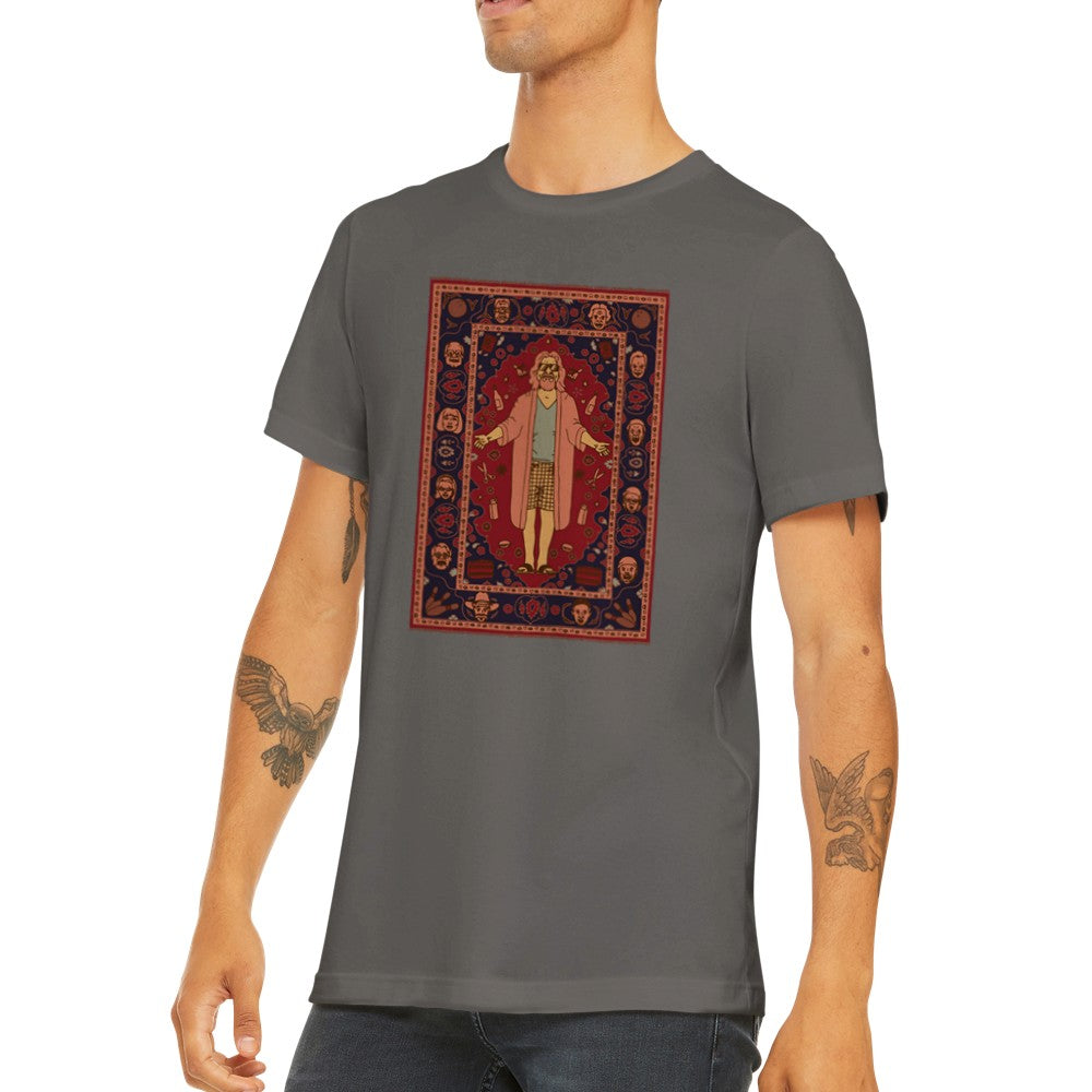 T-Shirt - Lebowski Artwork - The Rug - Premium Unisex T-Shirt