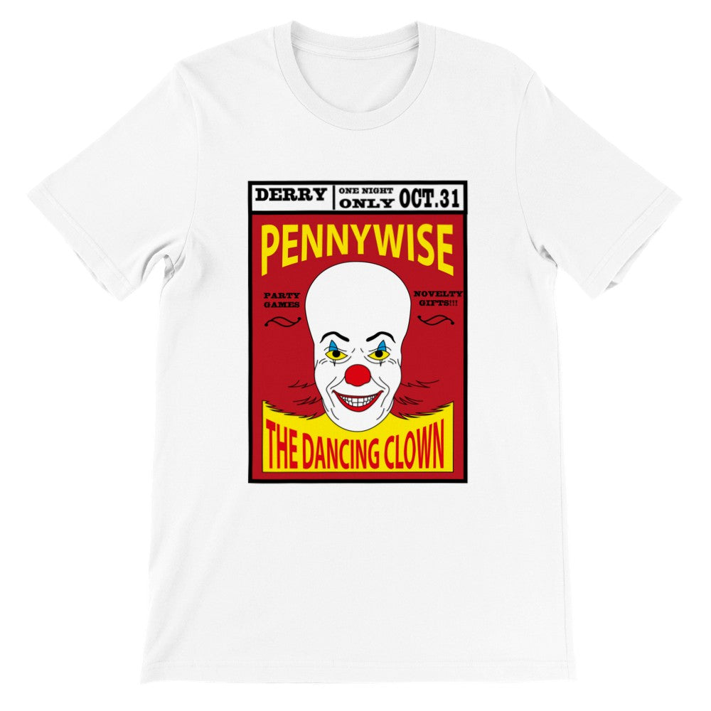 T-shirt - Clown Artwork - The Dancing Clown Premium Unisex T-shirt