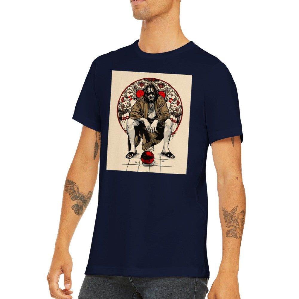 T-shirt - Lebowski Artwork - A golfer? Premium Unisex T-shirt