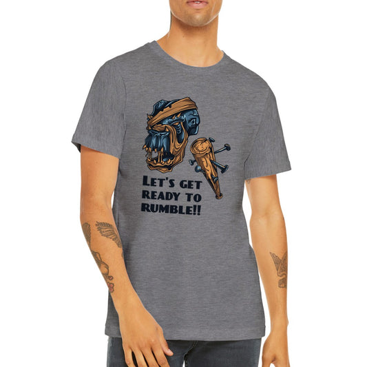 Artwork T-Shirts - Let's Get Ready to Rumble - Premium Unisex T-Shirt 