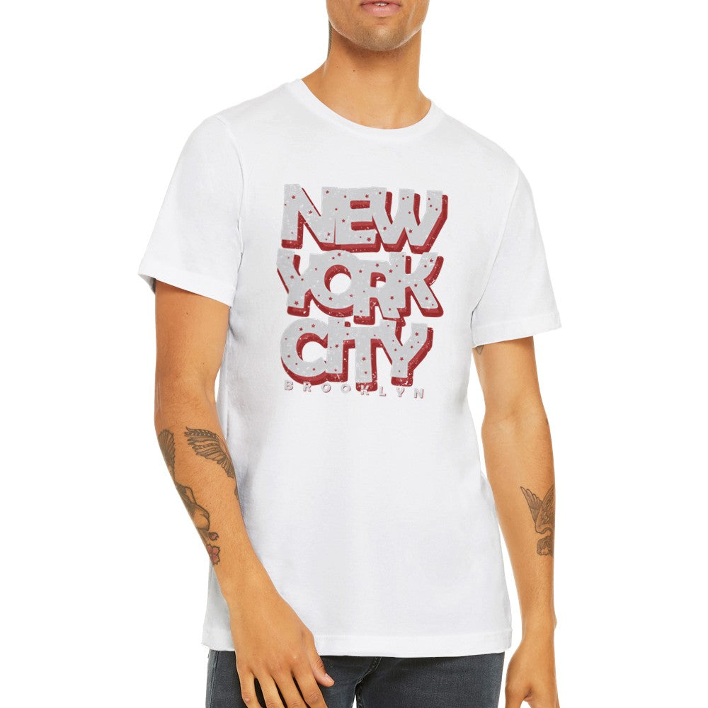 Lustige T-Shirts - New York City Brooklyn Premium Unisex T-Shirt