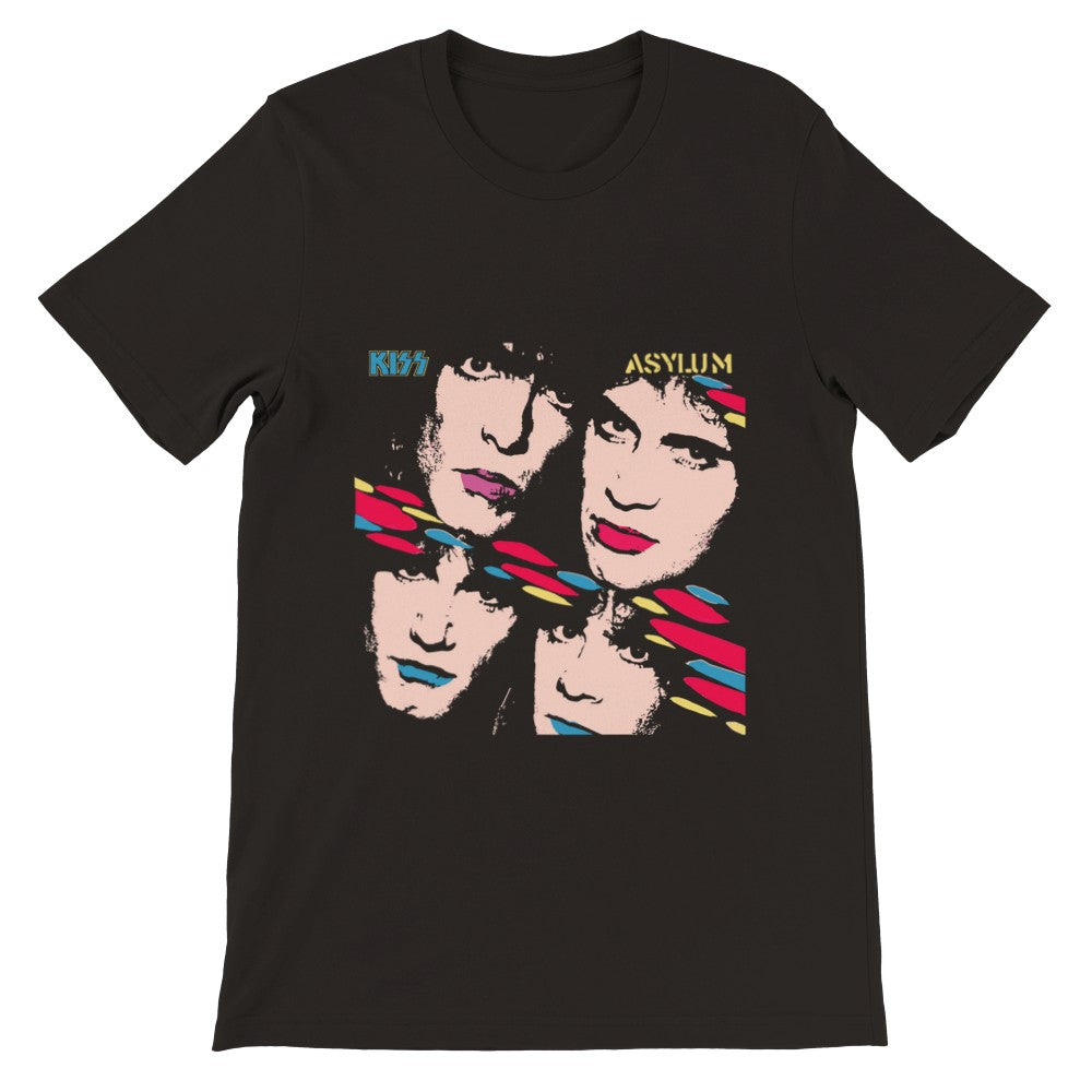 Music T-shirt - Kiss Artwork - Kiss Asylum Cover Art Premium Unisex T-shirt