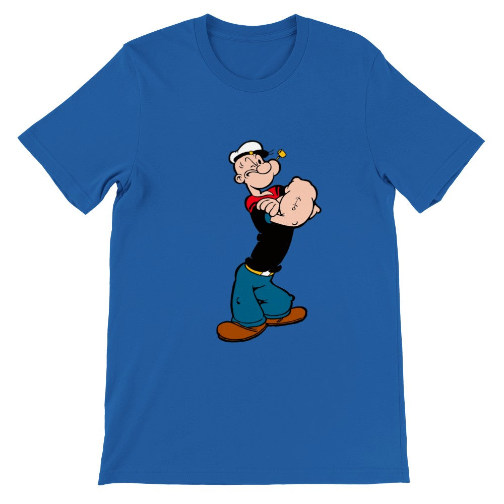 Artwork T-Shirt - The Popeye Stand - Premium Unisex T-Shirt mit Rundhalsausschnitt 