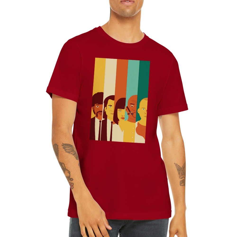 T-shirt - Fiction Artwork - Cast retro Premium Unisex T-shirt