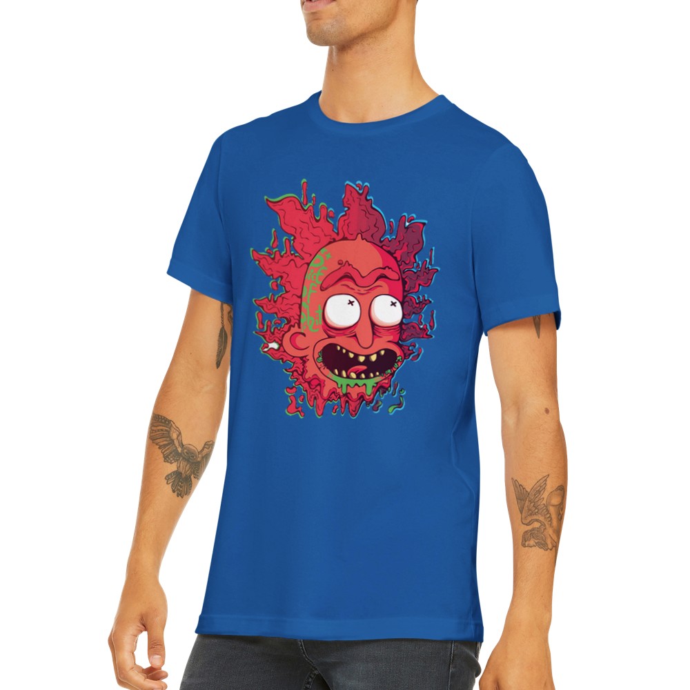 T-shirt - Rick Artwork - Crazy Rick Piece of Premium Unisex T-shirt