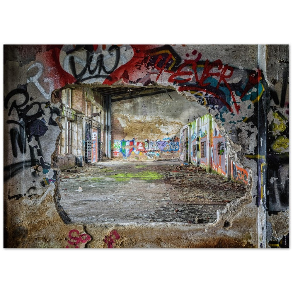 Poster – Street Art – Graffiti One – Klassisches mattes Posterpapier