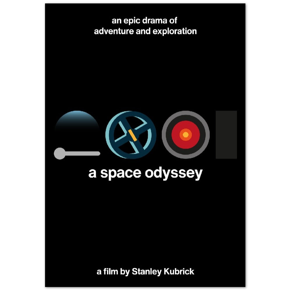 Filmplakat - A Space Odyssey Artwork Plakat