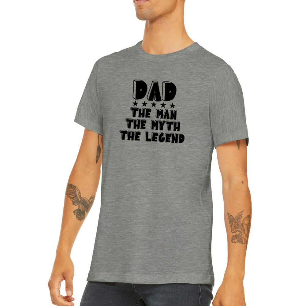 Zitat-T-Shirt - Papa-Zitat - Premium-Unisex-T-Shirt