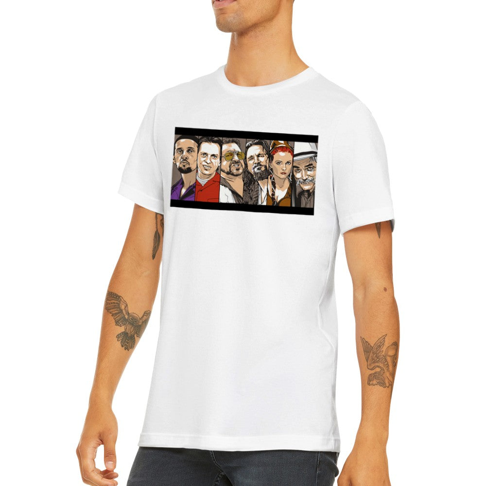 T-shirt - Lebowski Artwork - The Cast Premium Unisex T-shirt