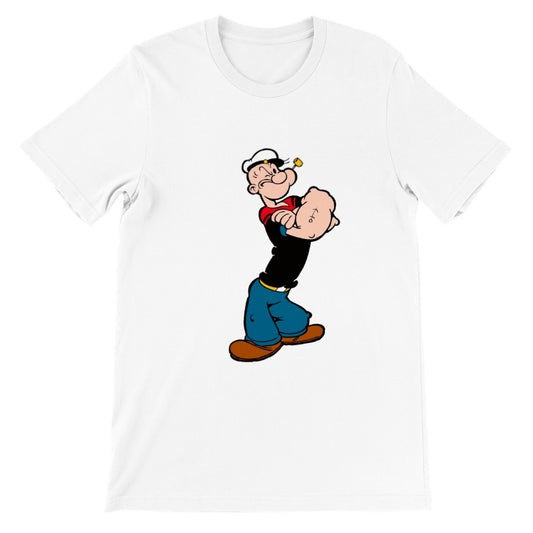 Artwork T-Shirt - The Popeye Stand - Premium Unisex T-Shirt mit Rundhalsausschnitt 