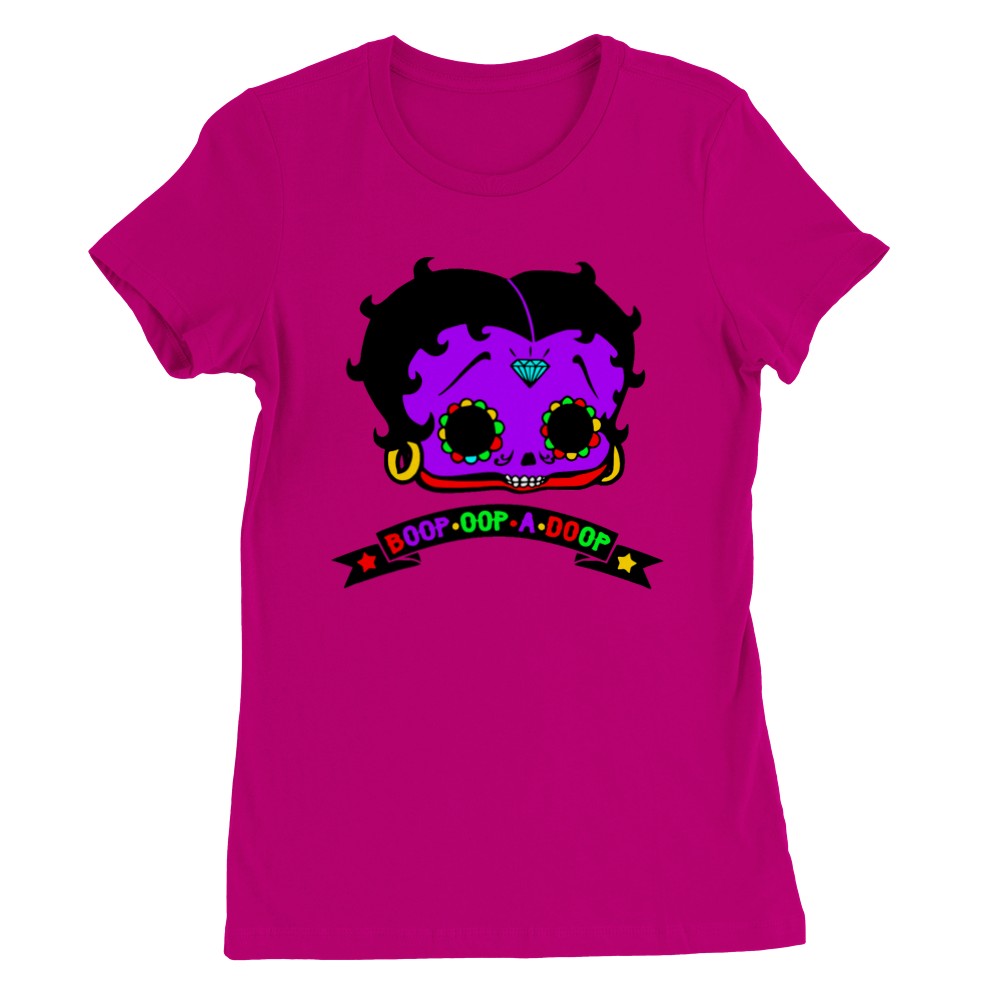 T-Shirt - Betty Boop Zombie nicht mehr so ​​hübsch Kunstwerk - Premium Damen T-Shirt 