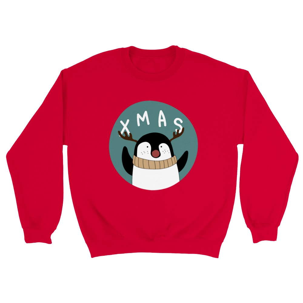 Sweatshirt - X-mas klassiker - Klassisk Unisex Crewneck Sweatshirt