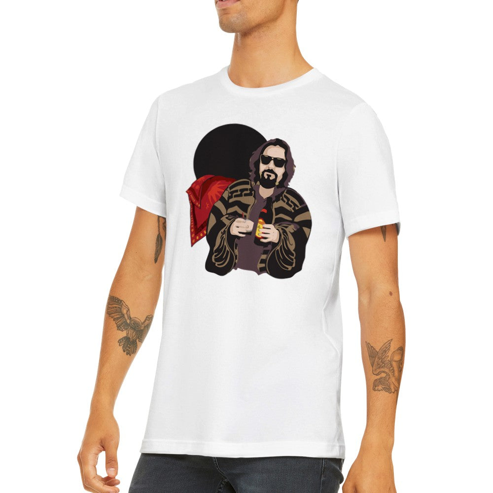 T-shirt - Lebowski Artwork - Kahluha Milk - Premium Unisex T-shirt