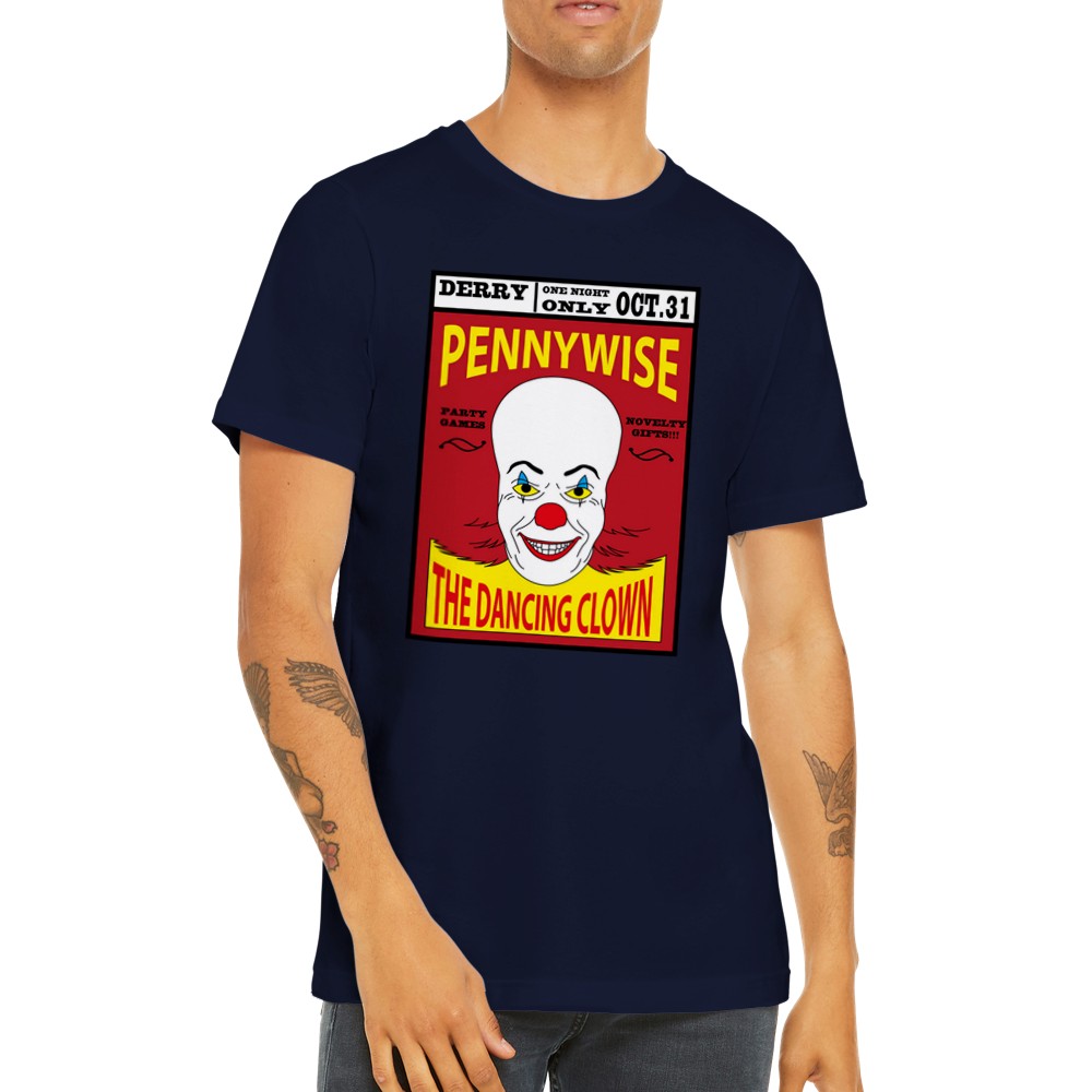 T-shirt - Clown Artwork - The Dancing Clown Premium Unisex T-shirt