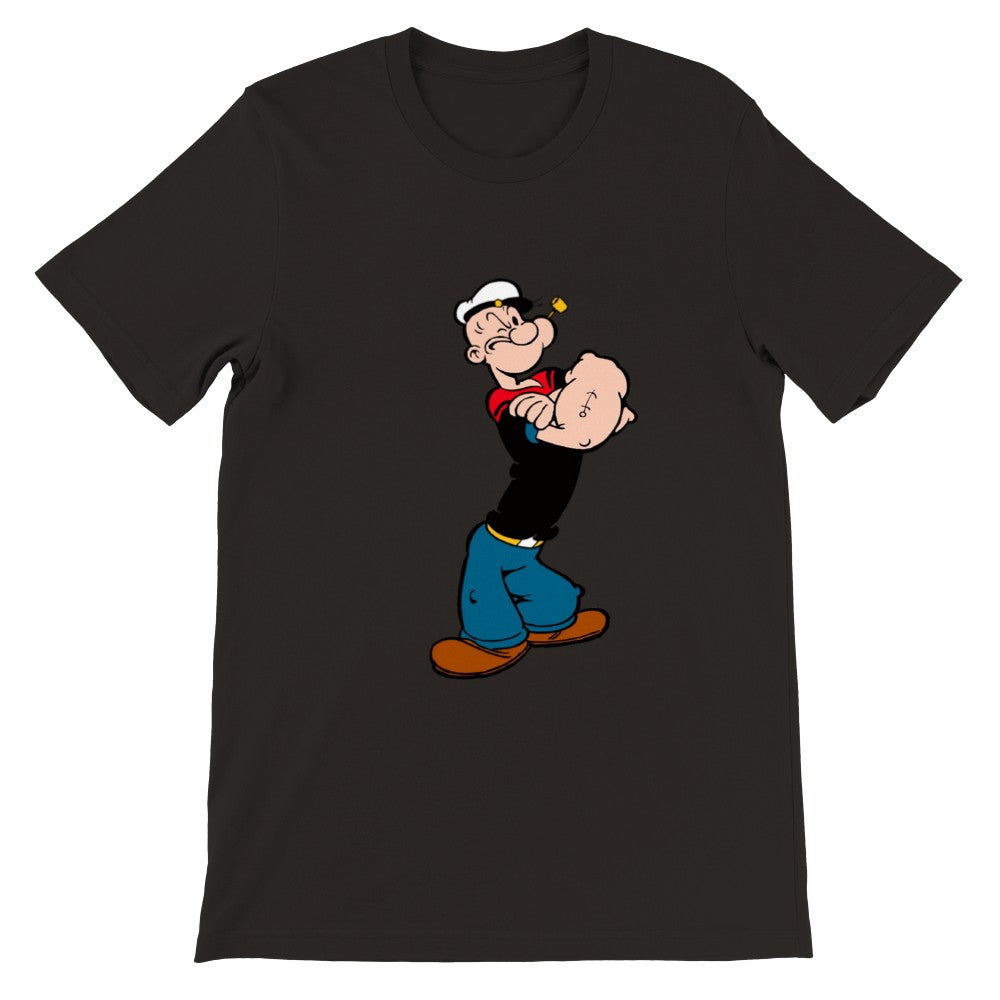 Artwork T-Shirt - The Popeye Stand - Premium Unisex T-Shirt mit Rundhalsausschnitt 