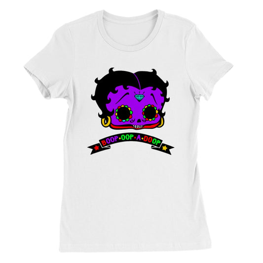 T-Shirt - Betty Boop Zombie nicht mehr so ​​hübsch Kunstwerk - Premium Damen T-Shirt 