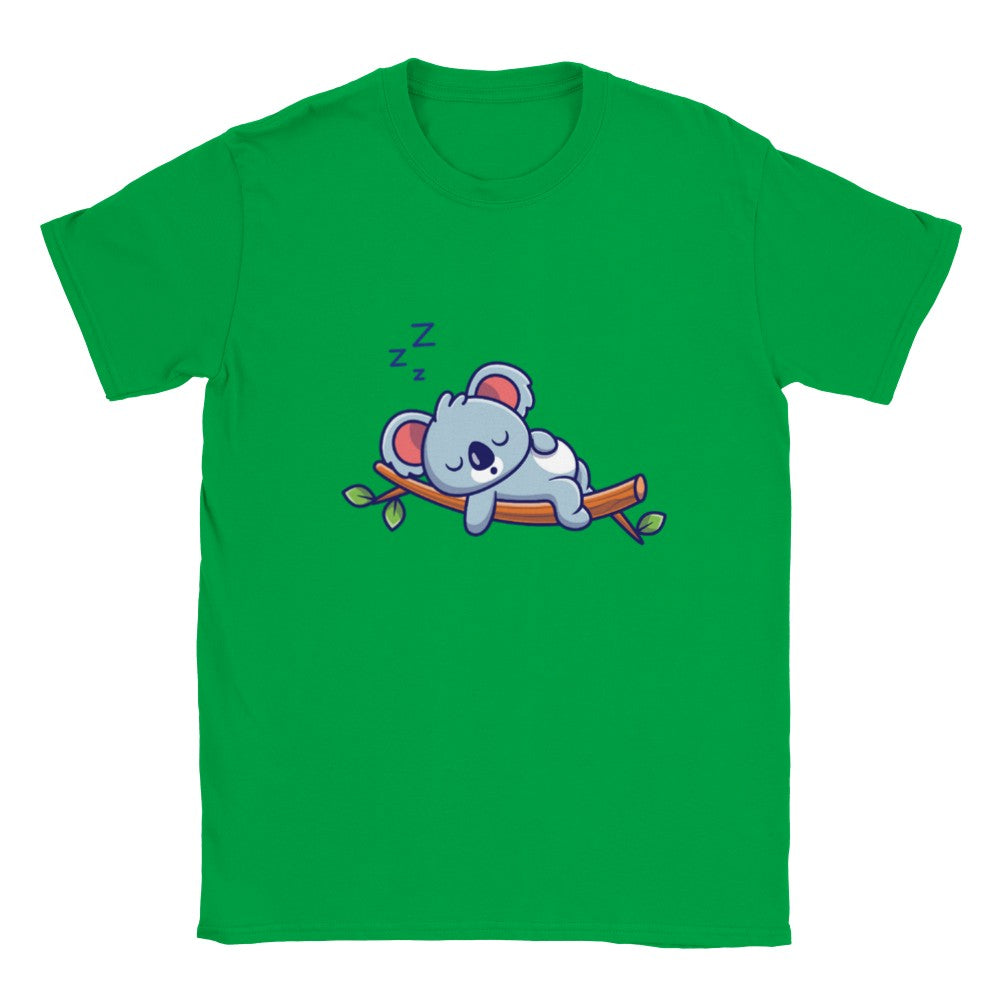 Children's T-shirt - Cute Sleppy Koala - Classic Children's Crewneck T-shirt