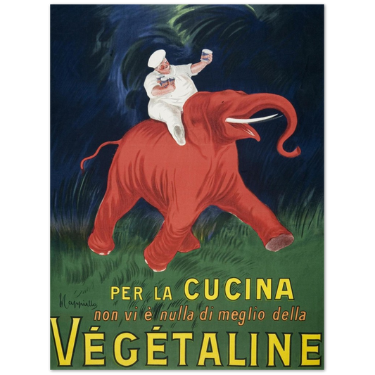 Poster Vegetaline (1910) hochauflösender Druck von Leonetto Cappiello