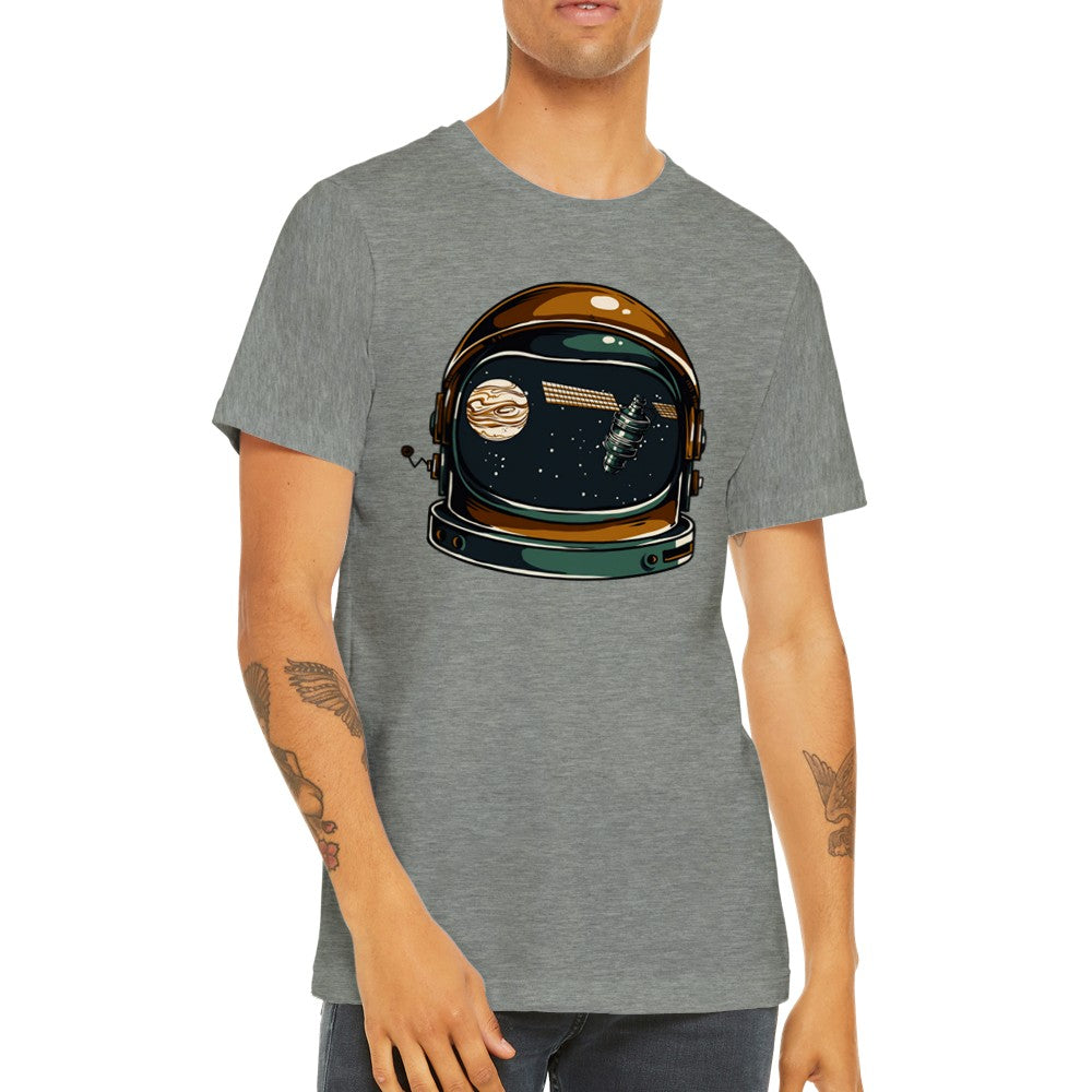 Lustige T-Shirts - Lost in Space - Premium Unisex T-Shirt 