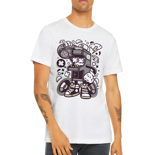 Gaming-T-Shirt - Arcade-Spiel Boombos Premium-Unisex-T-Shirt