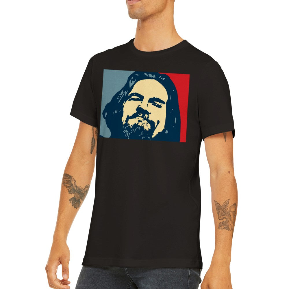 T-shirt - Lebowski Artwork - The Art - Premium Unisex T-shirt