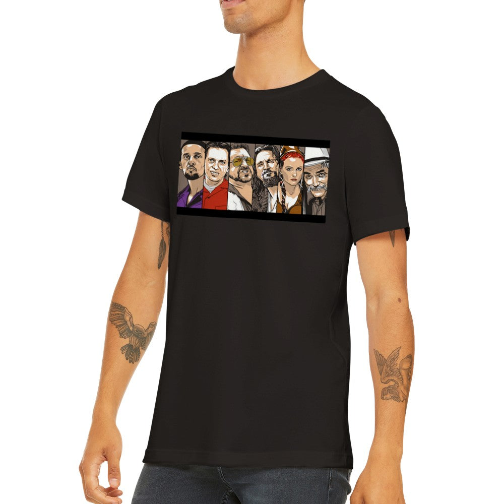 T-shirt - Lebowski Artwork - The Cast Premium Unisex T-shirt