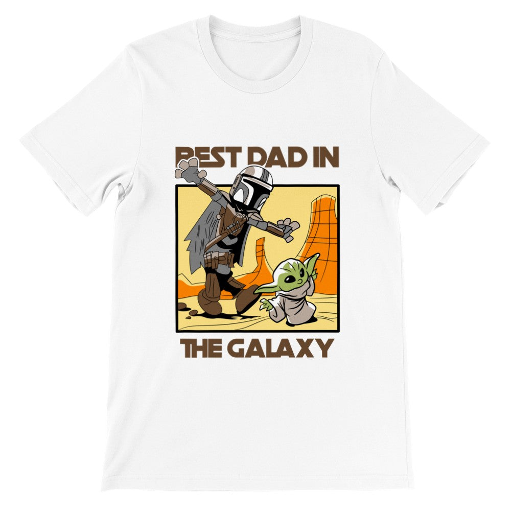 T-shirt - Funny Designs - Best Dad In The Galaxy Premium Unisex T-shirt