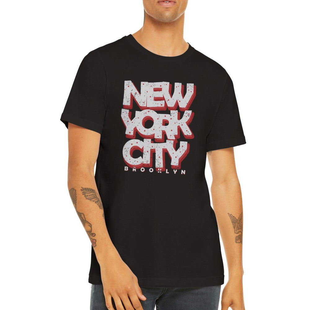 Lustige T-Shirts - New York City Brooklyn Premium Unisex T-Shirt