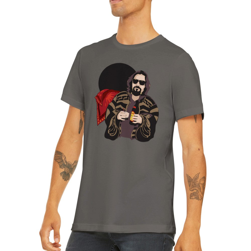 T-shirt - Lebowski Artwork - Kahluha Milk - Premium Unisex T-shirt