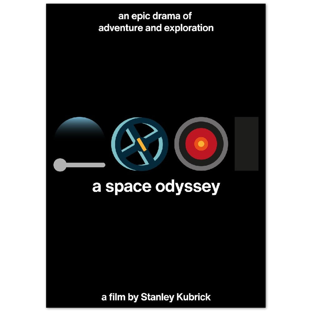 Filmplakat - A Space Odyssey Artwork Poster 