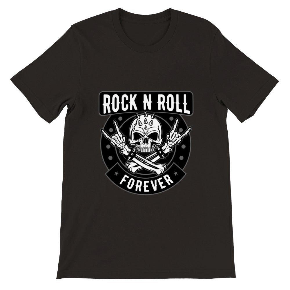 Musik T-shirts - Rock and Roll Forever Artwork