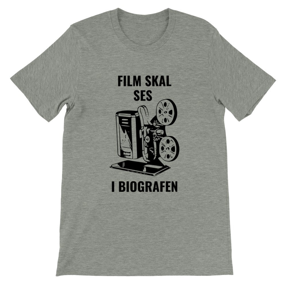 Lustige Film T-Shirts - Filme müssen im Kino gesehen werden - Premium Unisex T-Shirt 