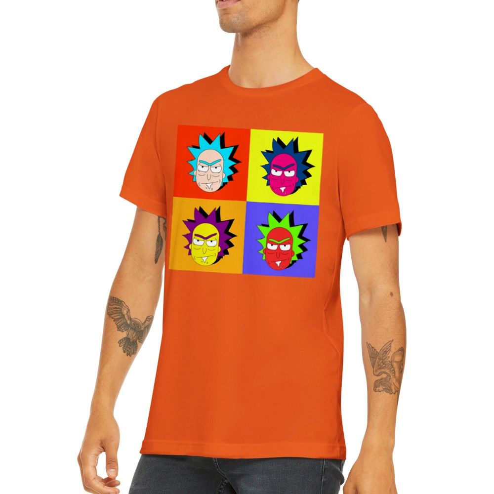 T-shirt - Rick Artwork - Andy and Rick Premium Unisex T-shirt