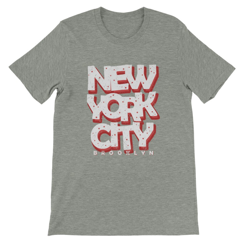 Lustige T-Shirts - New York City Brooklyn Premium Unisex T-Shirt