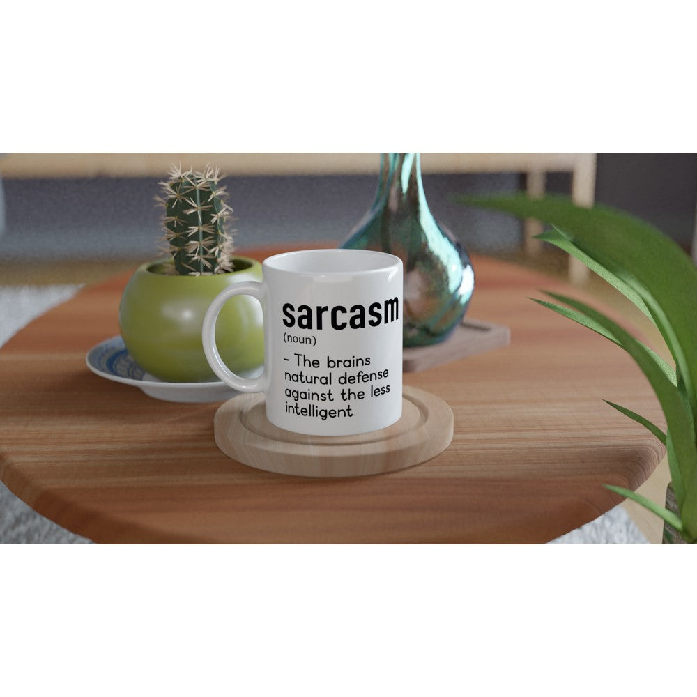 Mug - Funny Quote Sarcasm - Sarcasm (noun)