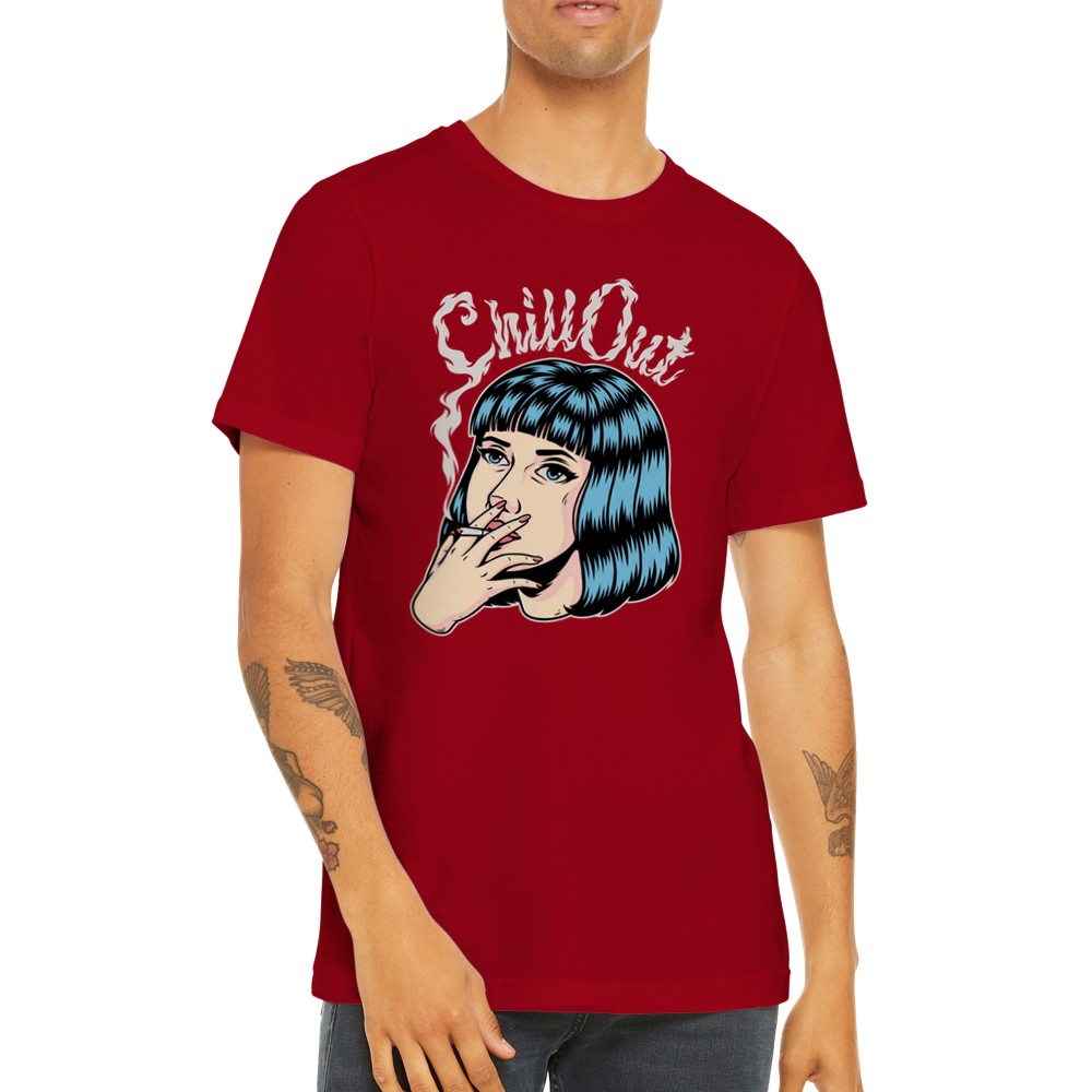 Fun T-Shirts - Chill Out Artwork - Premium Unisex T-shirt