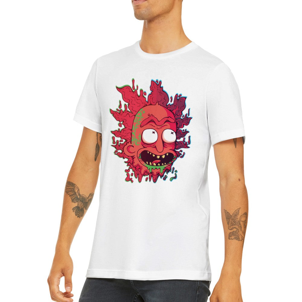 T-shirt - Rick Artwork - Crazy Rick Piece of Premium Unisex T-shirt