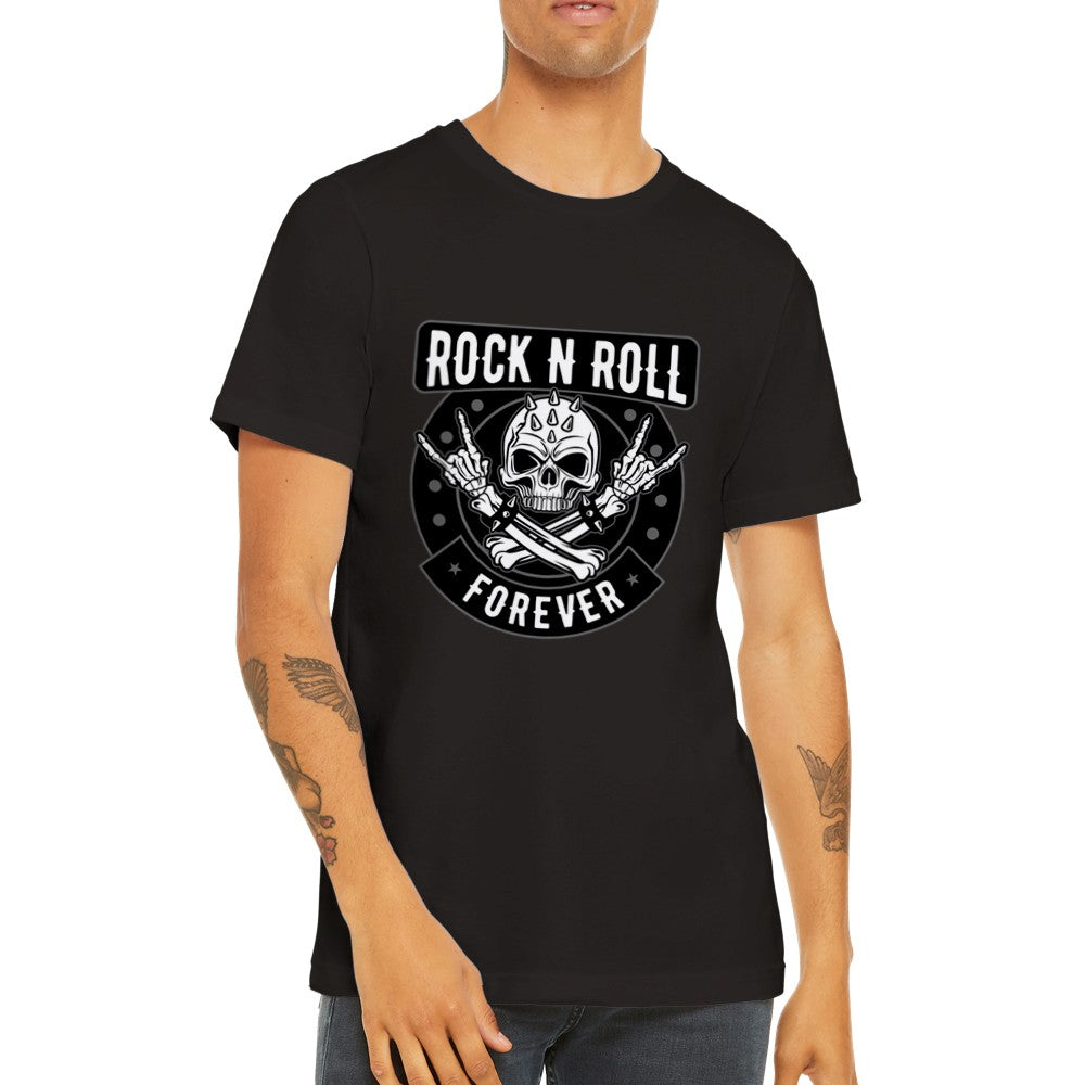 Musik-T-Shirts - Rock-and-Roll für immer Grafik