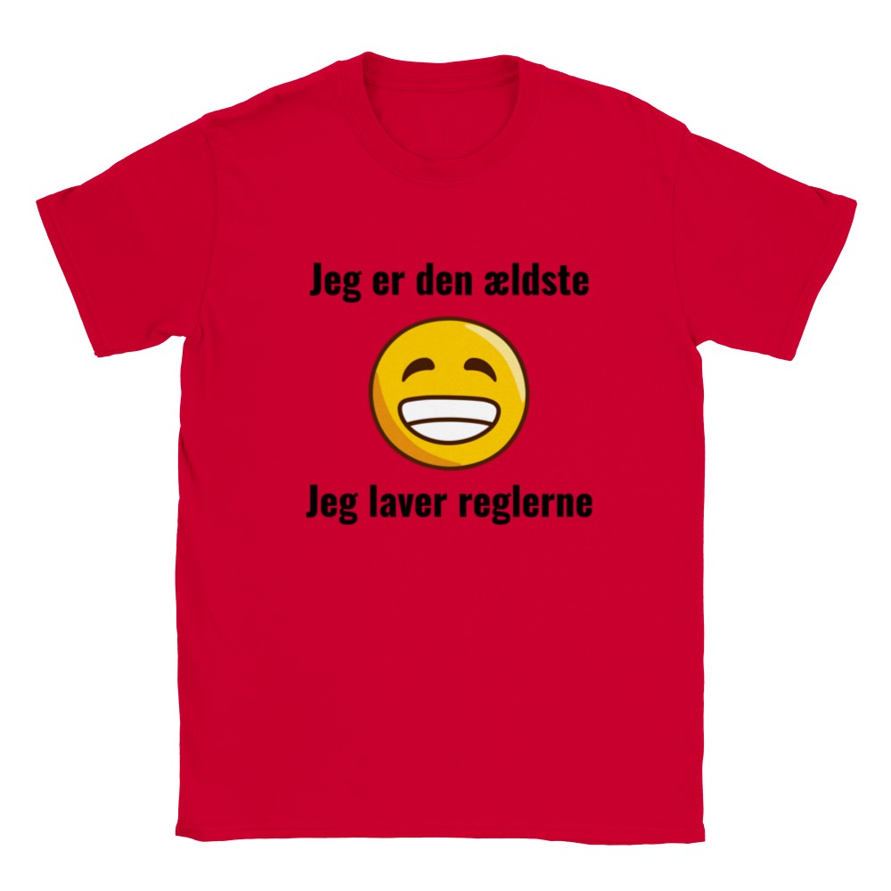 Lustige Kinder T-Shirts - Ich bin der Älteste, ich mache die Regeln - Kinder T-Shirt