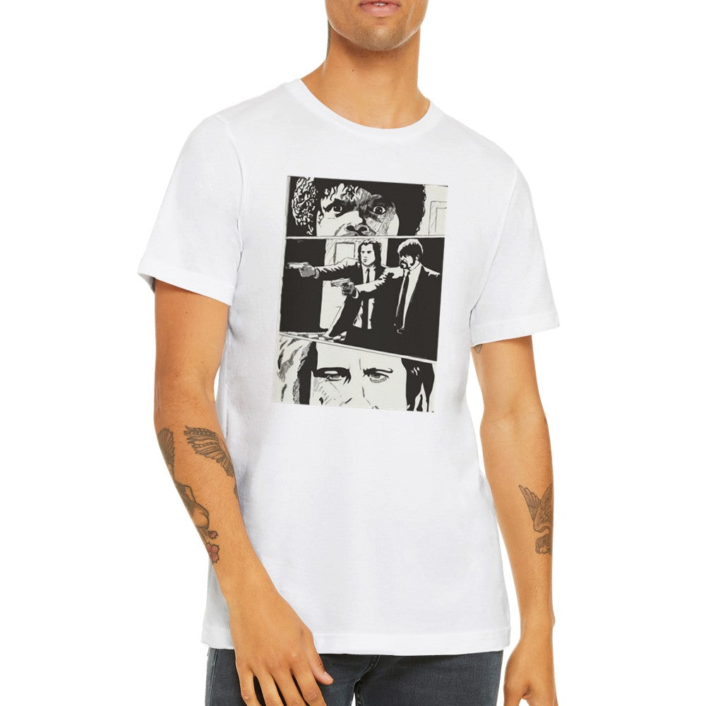 T-Shirt - Fiction Artwork - Cartoon Strip Premium Unisex T-Shirt 