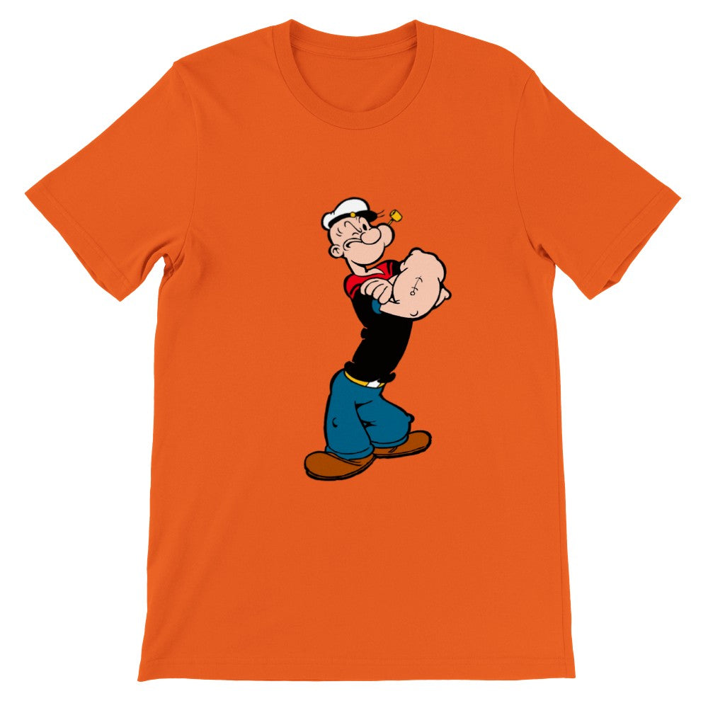 Artwork T-Shirt - The Popeye Stand - Premium Unisex T-Shirt mit Rundhalsausschnitt 