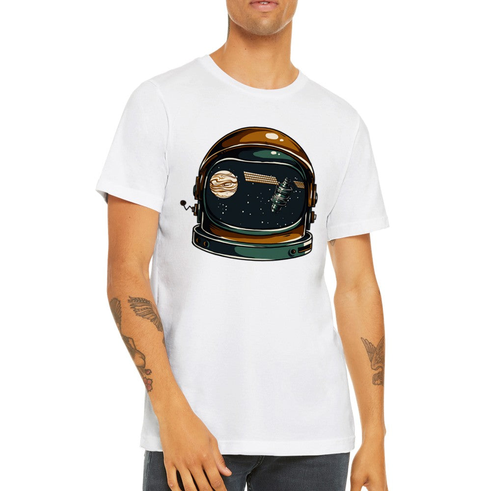 Lustige T-Shirts - Lost in Space - Premium Unisex T-Shirt 