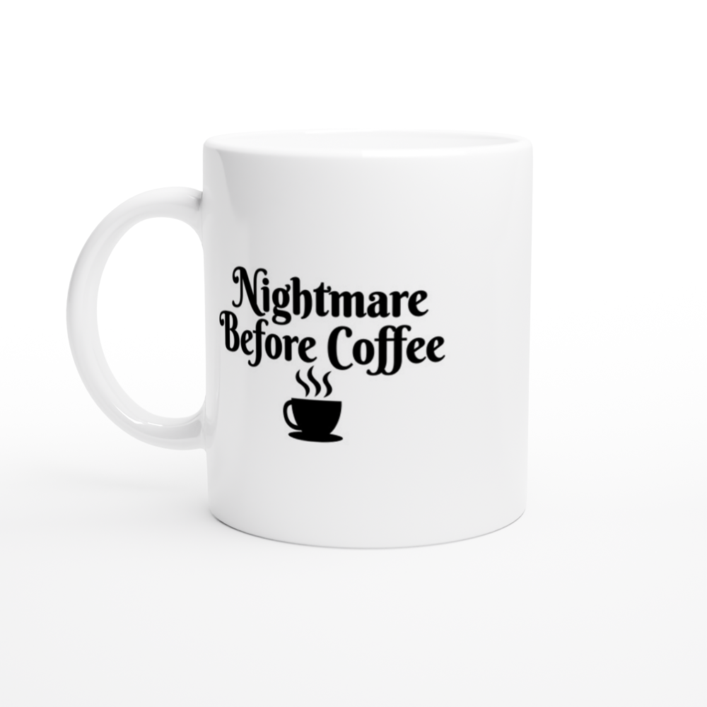 Krus - Sjov Kaffe Citat - Nightmare Before Coffee