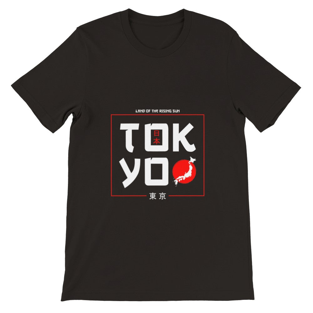 Citat T-shirts - Japan Tokyo Country artwork Premium Unisex T-shirt