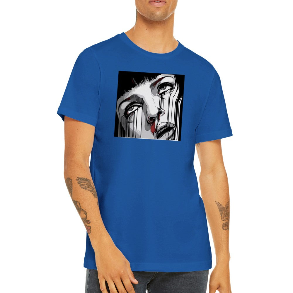 T-shirt - Fiction Artwork - Mia Bleed Dark Premium Unisex T-shirt